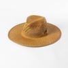 Sombrero Jazz de Paja de Papel de Ala Ancha Calado a Mano de Estilo Europeo y Americano, Moda Casual, Protector Solar para Playa al Aire Libre, Sombrero de Paja Rojo de Moda
