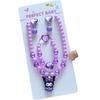 Colar de contas Kulomi Doce Crianças Princesa Jóias Sanrio Pingente Colar Crianças Presente de Aniversário Do Bebê