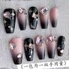Paquete de material de diamante grande para manicura, flash plano, forma especial, mini lazo de bola de acero de alta calidad, joyería para uñas mixta