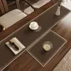 Nueva Mesa de Té Estilo Chino, Esterilla de Té Inspirada en Zen, Caminero Largo de Mesa para Té Estilo Chino, Mantel, Esterilla de Té, Esterilla de Té Kung Fu