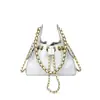 Bolso de cubo con cadena de rombos transfronterizo, bolso de hombro de cuero suave a la moda, bolso cruzado, bolso de mano pequeño estilo Chanel con sensación de alta gama, venta al por mayor para mujeres