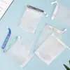 Rede Espumante para Sabonete Artesanal Fabricante Y para Lavar o Rosto, Bolsa Rede Dupla Camada para Espumar Sabonete, Logo Personalizável