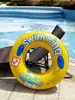 Flotador de natación súper grueso traje de equipo de natación para hombres y mujeres inflable con asa flotador de axila para adultos y niños duradero