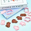 Molde de Biscoito Série Capivara Amor Desenho Animado 3D Molde de Biscoito DIY Simulação Impressão Anime