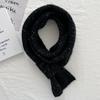 Venta de liquidación: Patrón Floral, Bufanda Simple y Elegante para Otoño e Invierno, Hilo Suave y Acogedor, Protección Cálida para el Cuello, Bufanda Pequeña para Uso Exterior, Moderna