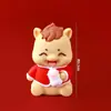 Decorações de Bolo de Ano Novo 2026 Fofos Cavalinhos Figurinhas Escada Subindo Decorações de Panificação de Véspera de Ano Novo