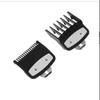 Conjunto de Duas Peças Platina Pentes Guia para Máquina de Cortar Cabelo para Cortes com Óleo, Acessórios para Máquina Elétrica de Cortar Cabelo, Aparador de Cabelo de Salão, Guia de Posicionamento para Máquina Elétrica de Cortar Cabelo