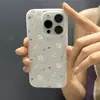 Amor por Gatos y Perros Adecuado para iPhone17 Apple 16 Funda para Teléfono Móvil de Mujer 13 Promax Dibujos Animados 14 Transparente 12