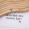 Nova Haste Metálica com Contas DIY Multicor Galvanizada por UV Chaveiro com Haste de Contas Acessórios para Mala Pingente Venda por Atacado