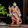 Nuevos Artesanías para el Hogar Adornos de Buda Rey Tota Tota Li Tianwang Buda de Resina 12 Pulgadas 16 Pulgadas 19 Pulgadas