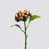 Flor Artificial de 32cm com Várias Frutas Vermelhas, Decoração de Casa, Decoração Suave, Arranjo Floral, Cenário Comercial, Frutas Silvestres Atacado Transfronteiriço