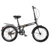 Atacado Bicicleta Dobrável 20 polegadas Adulto Presente Velocidade Variável Bicicleta Estudantil Masculina e Feminina Bicicleta Pequena Ultraleve