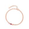 Pulseira de Prata de Lei S925 Zircônia Colorida Verão Feminino Requintado Ins Luz Luxo High-end Joias Populares Acessórios de Mão para Mulheres