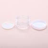 Ponto 80ml100ml Frasco Plástico Dispensador de Creme Facial Tampa Rotativa Frasco de Creme Transparente Cosméticos Frasco de Boca Larga Frasco Vazio