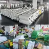 Saco com zíper para roupas de EVA saco de embalagem fosco saco para guardar meias saco com zíper para roupas íntimas saco plástico atacado