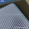 Alfombrilla para Arena de Gato de Doble Capa Eva Personalizada de Fábrica Múltiples Especificaciones de Tamaño y Color Suministros para Mascotas Alfombrilla Plegable Lavable al Agua Alfombrilla para Fugas de Arena