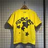 Sp5 Camiseta de Letra de Espuma Igual a la del Cantante de Hip-Hop Young Thug 555555 Sudadera con Capucha para Pareja Rosa