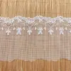 Tejido de Malla con Encaje, Accesorios para Vestido Lolita con Borde de Ola Bordado, Fabricante de Encaje Soluble en Agua