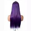 Pieza de cabello para comercio exterior transfronterizo, clip BB de color de 5 clips, pieza de cabello lacio de una pieza, degradado multicolor, peluca de seda de alta temperatura