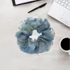 Elástico Elegante de Estilo Coreano, Hecho a Mano en Francia, con Malla y Pedrería, de Alta Gama para Coleta Alta y Moño, Lujoso y Elegante para Mujeres
