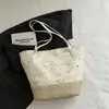 Bolsa Grande Estilo Vacaciones para Mujer 2026 Verano Nueva Moda Versátil para Viajes y Uso Diario Bolso de Paja Bolso de Hombro Venta al por Mayor Bolsa para Mujer
