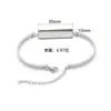 Pulseira Base Simples de Aço Inoxidável Moda Europeia e Americana Transfronteiriça, Acessórios de Joias DIY, Grandes Quantidades em Estoque, Atacado de Fábrica