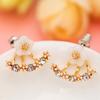 Pendientes Colgantes Florales Lindos de Lujo Accesibles Personalizados para Mujer Estilo Coreano Simples Elegantes Pendientes de Aguja de Plata S925 Pendientes