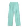Verano Nuevo Chicas Gorditas Tallas Grandes Mujer Cintura Alta Drapado Estilo Recto Holgado Pierna Ancha Adelgazante Pantalones Casuales 62331