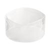 Bacia de água dobrável Lavagem ao ar livre Bacia de lavagem portátil grande transparente Viagem vegetal Bacia de lavagem Balde de bacia de lavanderia