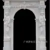 Moldura de mármol natural. Moldeado de piedra personalizado para villas y hoteles. Realizar proyectos con corte por chorro de agua y procesamiento de formas especiales