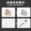 Marcador de Metal Galvanizado Prata Brilho Espelhado Caneta de Retoque Pintura de Reparo Manual Caneta de Colorir Modelo Caneta de Cor que Muda