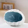 Escondite de Tanque de Peces de Cerámica Brillante Electrochapada, Adorno de Decoración para Acuario, Cueva Escondite para Peces y Camarones, Nido para Cría de Peces al por Mayor