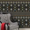 Papel Tapiz Autoadhesivo Estilo Europeo para Sala de Estar, Dormitorio, Pared de Fondo de TV, Pegatinas Decorativas de Pared, Pegatinas de Pared para Renovación