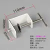 Lámpara de Mesa Pinza de Hierro Pinza en Forma de I Pinza Boca de Tigre Tipo C Mesa Tornillo M10 Diente Fino M8 Accesorios para Soporte de Lámpara de Mesita de Noche