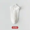 Meias masculinas de algodão puro, 100% algodão, antibacterianas, resistentes a odores, absorventes de umidade e respiráveis, adequadas para o verão, meias de cano curto, pretas, meias masculinas de cano baixo para outono