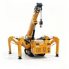 Guindaste aranha de esteira de 3 toneladas, 5 toneladas, 8 toneladas, controle remoto sem fio, mini guindaste autopropelido para espaços internos estreitos e telhados