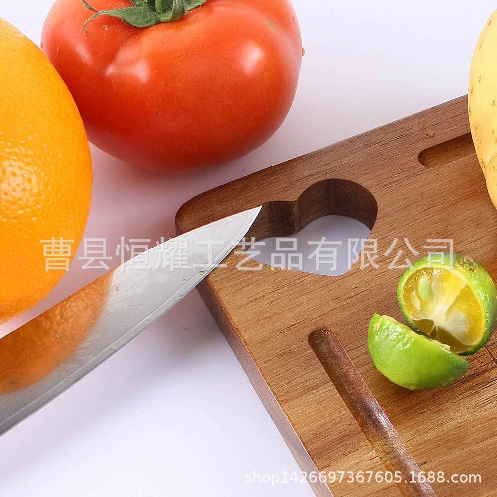 户外相思木砧板木制切菜板奶酪板方形牛排餐盘水果面包板BSCI