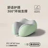 Travesseiro U-Shaped de Espuma de Memória com Duas Pontas para Viagem, Travesseiro U-Shaped Portátil de Suporte para Pescoço, Travesseiro de Dormir para Avião, Travesseiro de Pescoço, Presente Atacado