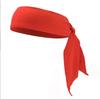 Diadema de Yoga con Logo Estampado de Puntos Estilo Europeo y Americano Transfronterizo Pañuelo Deportivo para la Cabeza Elástico Monocromático Absorbente de Sudor Leche de Seda Lote