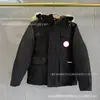 Comercio Exterior Transfronterizo Chaqueta de Plumas Serie Expedición 08 Canada Goose Tallas Mediana y Grande para Hombres, Mujeres y Niños, Abrigo Cálido de Invierno con Cuello de Piel
