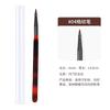 Pluma para arte de uñas varilla ámbar 12 juegos de pluma para dibujar pintada pluma de pintura para tallado de cristal cabeza plana cabeza inclinada pluma manicura