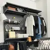 Arara Coluna Expositores de Roupas Adereços Suporte de Exposição Coluna Aa com Penduradores Frontal e Lateral, Hastes de Suspensão em Forma de U Multicamadas Ajustáveis para Roupas Infantis