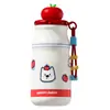 Taza Termo de Acero Inoxidable 316 Linda de Dibujos Animados para Mujeres, Taza Portátil de Aspecto Agradable para Exteriores, Taza Termo de Agua Especial para Uso Escolar