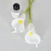 Flores Artificiales de Lirio de Calas, Textura de PU, Suministro Transfronterizo, Arreglos Florales de Boda, Decoración del Hogar, Flores Falsas al por Mayor
