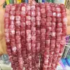Comercio Exterior Ágata de Colores Accesorios para Joyería DIY Ágata Rayada Semiacabada Piedra Natural Cubo de Azúcar Joyería