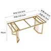 Suporte de Mesa para Perna de Mesa de Azulejo Embutido Mesa de Rocha Perna de Mesa Aço Inoxidável Mesa de Centro Embutida Base de Metal à Prova de Ferrugem Pernas de Mesa
