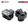 Conector Automotriz Dt15-2Pb Base de Pin Recto Negro de 2 Orificios Conector Impermeable Enchufe de Arnés de Cables Macho y Hembra