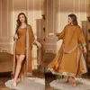 Bata de Noche de Gasa Satinada para Mujer, Primavera y Verano, Vestido Camisola Transfronterizo Yaoting, Bata de Satén Lisa, Ropa de Salón de Lujo para Mujer