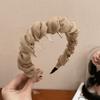 Faixa de Cabelo Antiderrapante Ondulada com Dentes para Mulheres, Acessório de Cabelo Versátil para Arrumar Fios Soltos e Realçar uma Coroa Alta