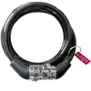 Candado Eléctrico para Bicicleta de Vehículo Candado de Código de 4 Dígitos para Bicicleta de Montaña Candado de Cable de Acero Candado Antirrobo para Bicicleta
